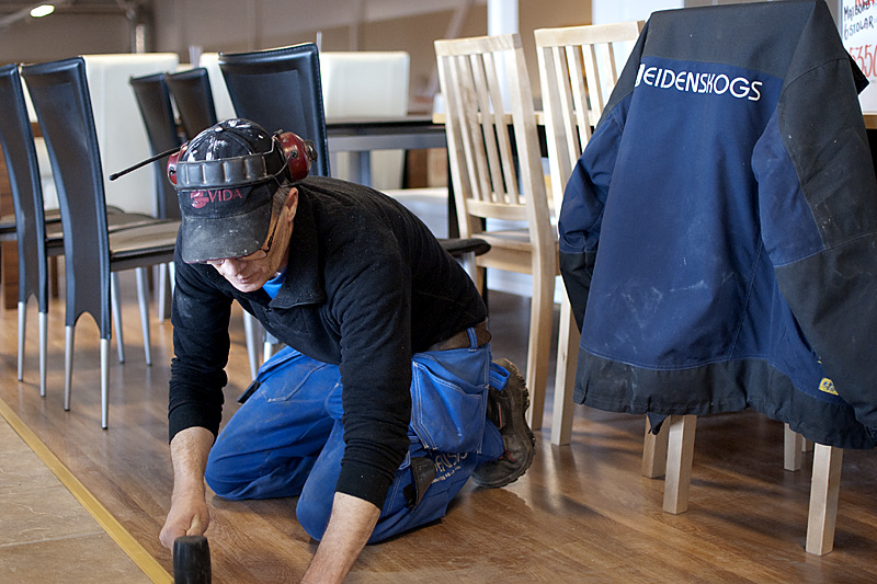 Möbellokal åt Bror Pehrssons möbler